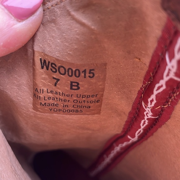 Gorgeous Twisted X boots. Size 7B. - Picture 5 of 9